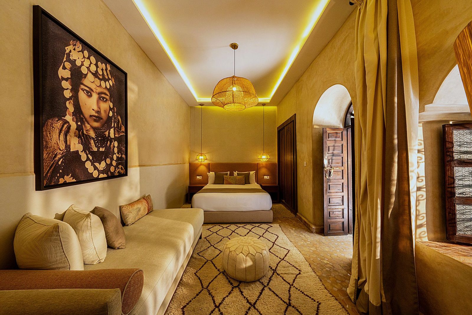 Chambres du Riad Jona — Chambre Triple Deluxe